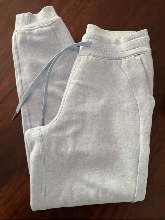 lululemon athletica Pants - Lululemon Ice Blue Terry Jogger Sweatpants